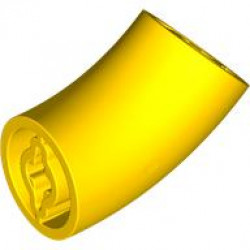 DESIGN ELEMENT,DEG.135,W/ CROSSHOLE,NO.3: {ярко жълт}