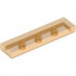 FLAT TILE 1X4: {прозрачно ярко оранжев}