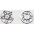Wheel Cover 5 Spoke Framed - for Wheel 18976: {сребърно метален}