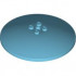 ROUND PLATE Ø64X9.6: {умерено небесносин}