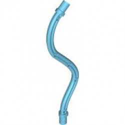 Hose, Flexible 8L Wavy with Bar Ends: {умерено небесносин}