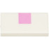 Tile 1 x 2 with Bright Pink Square Pattern (Minecraft Baby Cat Nose): {бял}