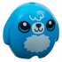 Minifigure, Utensil Pillow Plush Toy with Dog with Black Nose, Mouth and Eyes, White Pupils and Light Aqua Bangs, Muzzle and Fur Stomach Pattern: {тъмно небесносин}