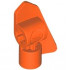 Technic, Panel Fairing # 7 Very Small Smooth Short, Side A: {червеникаво-оранжев}