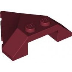 Wedge 4 x 4 Pointed: {нов тъмно червен}