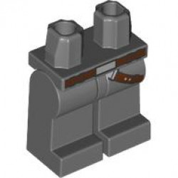 MINI LOWER PART, NO. 2742: {тъмно каменно сив}