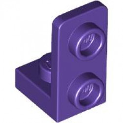 PLATE 1X1, W/ 1.5 PLATE 1X2, UPWARDS: {светло виолетов}