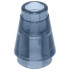 Cone 1 x 1 with Top Groove: {прозрачно черен}