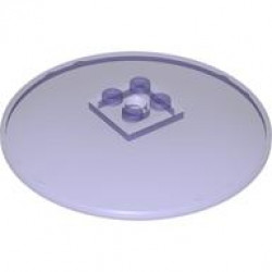 DISH DIA. 64X9.6: {прозрачно ярко синьо-виолетов}