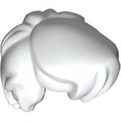 MINI FIGURE WIG NO. 93: {бял}