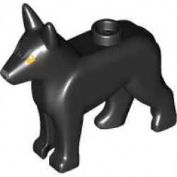 DOG, W/ KNOB, NO. 11: {черен}