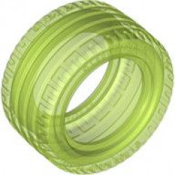 Tire 43.2 x 22 ZR: {прозрачно ярко зелен}