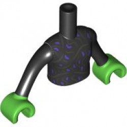TORSO, GIRL, W/ ARM, NO. 589: {черен}