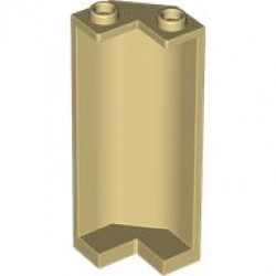 Panel 2 x 2 x 5 Corner Wall: {тухлено жълт}