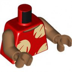 MINI UPPER PART, NO. 7332: {ярко червен}