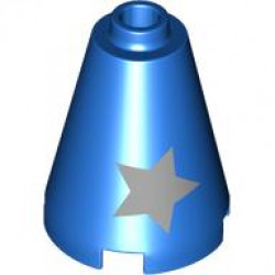 NOSE CONE 2X2X2, NO. 3: {ярко син}