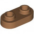 PLATE 1X2, ROUNDED, NO. 1: {умерен нуга}