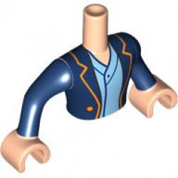 TORSO, MAN, W/ ARM, NO. 138: {светло нуга}