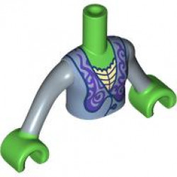 TORSO, GIRL, W/ ARM, 592: {ярко зелен}