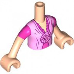 TORSO, GIRL, W/ ARM, NO. 593: {светло нуга}