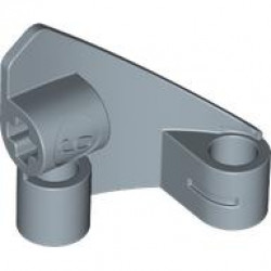 Technic, Panel Curved # 9 3 x 3 Tapered Left: {пясъчно син}