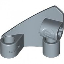 Technic, Panel Curved #10 3 x 3 Tapered Right: {пясъчно син}