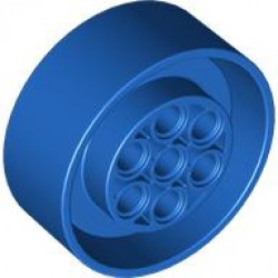 Wheel 41mm D. x 15mm Technic: {ярко син}