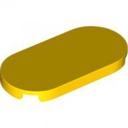 TILE 2X4, CIRCLE, NO. 1: {ярко жълт}