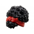 Mini Doll, Hair Coiled, Pulled Up with Molded Red Head Wrap Pattern: {черен}