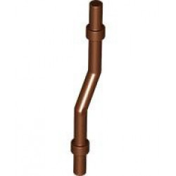SHAFT 6 MODULE, W/ FLANGE: {червеникаво-кафяв}