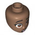 MINI DOLL, HEAD, NO. 529: {умерено кафяв}