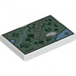 FLAT TILE 2X3, NO. 149: {бял}