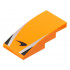 Slope, Curved 4 x 2 with McLaren Logo, Silver Stripes, Black Triangles Pattern: {ярко оранжев}