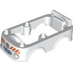 CHASSIS 6X10X2, BOTTOM, NO. 5: {бял}