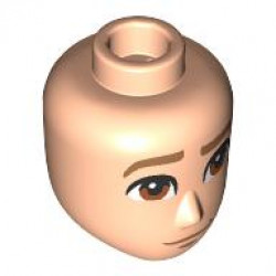 MINI DOLL, HEAD, NO. 514: {светло нуга}