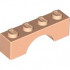 BRICK W. BOW 1X4: {светло нуга}