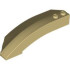 Wedge 8 x 3 x 2 Open Right: {тухлено жълт}