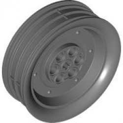 Wheel 62.3mm D. x 20.3mm Technic: {тъмно каменно сив}