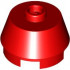 Cone 2 x 2 Truncated: {ярко червен}