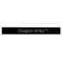 Tile 1 x 8 with White 'Diagon Alley' Pattern: {черен}