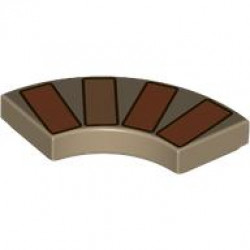 TILE 2X2, W/ BOW, NO. 20: {пясъчно жълт}