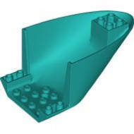 Aircraft Fuselage Aft Section Curved Bottom 6 x 10: {ярко синьо-зелен}
