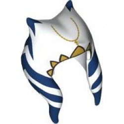 WIG, W/ ACCESSORY, NO. 13: {бял}