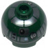 Brick, Round 2 x 2 Dome Top with SW Astromech Droid Dark Silver Panels and Band Around Dome, Bright Light Blue Dot Pattern: {земно зелен}