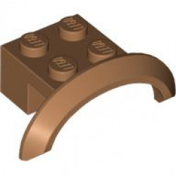 Vehicle, Mudguard 4 x 2 1/2 x 1 with Arch Round: {умерен нуга}