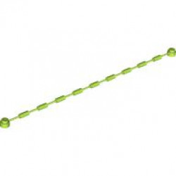 String with End Studs and Climbing Grips (21L Overall) with (Same Color) Studs and Grips Pattern: {ярко жълто-зелен}