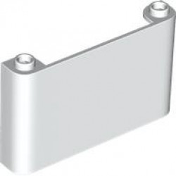 Windscreen 1 x 6 x 3: {бял}
