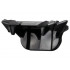 Minifigure Armor Shoulder with Crystal Shards, 2 Studs on Back: {черен}