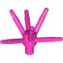 Plant Flower Stem with Bar and 6 Stems: {ярко пурпурен}