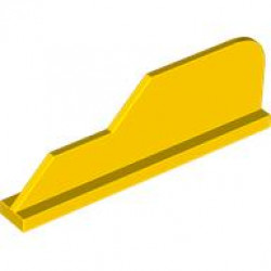 Tail 8 x 1 with Stepped Fin: {ярко жълт}